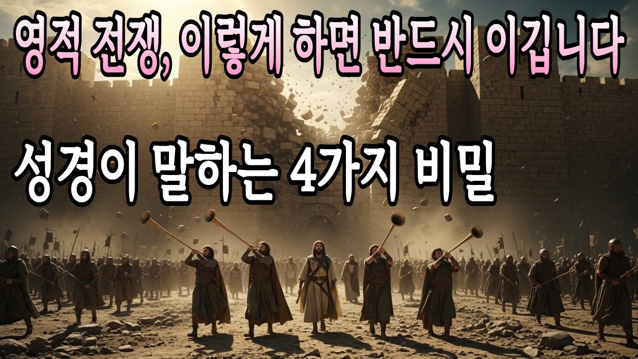 영적 전쟁, 이렇게 하면 반드시 이깁니다 l 성경이 말하는 4가지 비밀 l 매일 말씀 묵상ㅣ오디오북