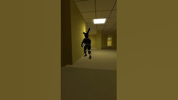 The Backrooms Springtrap Found Footage #Shorts #blackroom