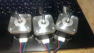 Как подключить шаговый двигатель Nema17 к Arduino (В ОПИСАНИИ). Connecting Stepper motor Nema17