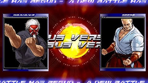 Kof 2016-MR.KARATE(Me) vs GEESE(Cpu)