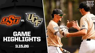 Oklahoma State vs. UCF Highlights (3.15.26) | 2026 Big 12 Baseball