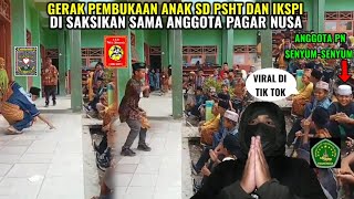 Viral Di Tik Tok Anak SD Pembukaan Pencak Silat Psht Dan Ikspi, Di Saksikan Sama Anggota Pagar Nusa