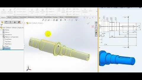 Introduction to SolidWorks Session 3 Shaft with 2 Keyways