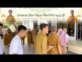 Moment idul fitri 1 syawal 1445 h keluarga besar dinas kesehatan dan kb kku