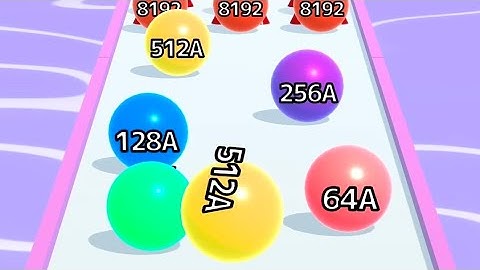 Ball Run 2048 💸🎱🏀 MAX LEVELS!! All Levels Gameplay Walkthrough Android, iOS NEW UPDATE