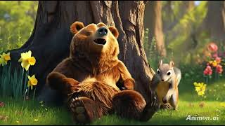 Benny the Bear and the Big Red Balloon 🎈 | Fun Nursery Rhyme Story for Kids | Animated Bedtime Song