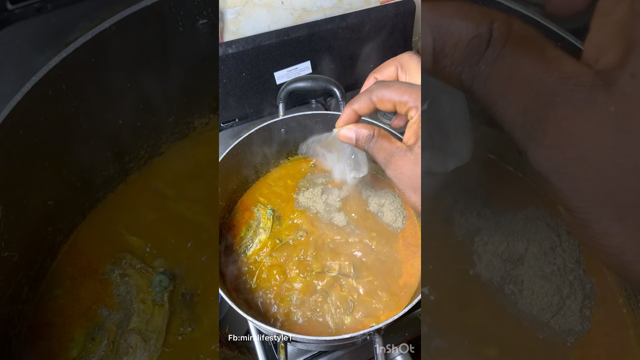 Cook the most delicious oha soup 🔥😊