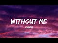 Eminem - Without Me (Lyrics) - Nicki Minaj & Ice Spice With Aqua, Noah Kahan With Post Malone, Post