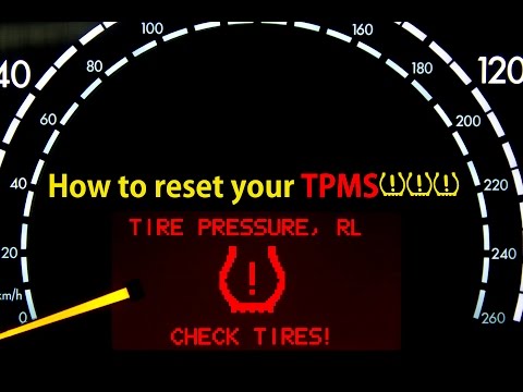 How To Re-Set TPMS, Tire Pressure Monitor System. DIY | Doovi
