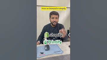 Print on Demand Explained in 1 Minute | POD #dropshipping #printify #shopify #shopifytipsandtricks