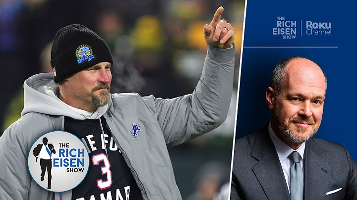 “They Got the Coach Right” - Rich Eisen on the Detroit Lions’ Bright Future | The Rich Eisen Show