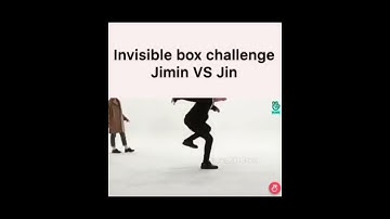 Invisible box challenge|| Jimin vs Jin😂||BTS funny video😂