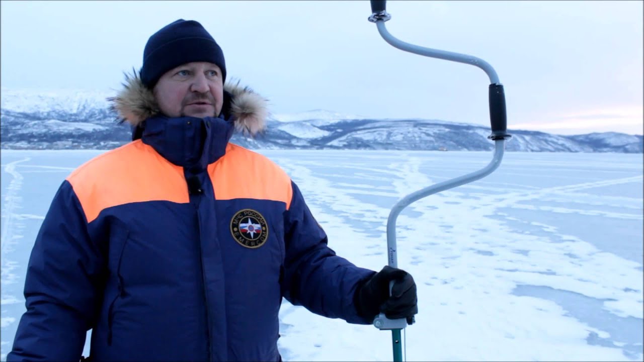 Павел Клочков – о передвижении по льду и оказании первой помощи - YouTube