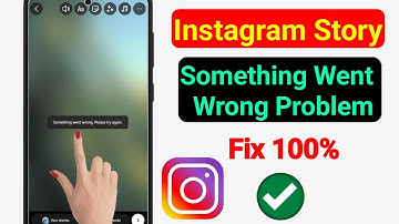 Hoe je het probleem met Instagram Story kunt oplossen: Er ging iets mis. Probeer het opnieuw. Pro...