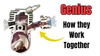 How the 2Stroke Engine & Carburetor Work Together!
