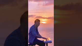 Piano at Sunset ☀️ #shorts #piano #sunset #relax #relaxingmusic #chill #relaxing #relaxation #calm