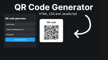 How To Make QR Code Generator using HTML CSS and JavaScript