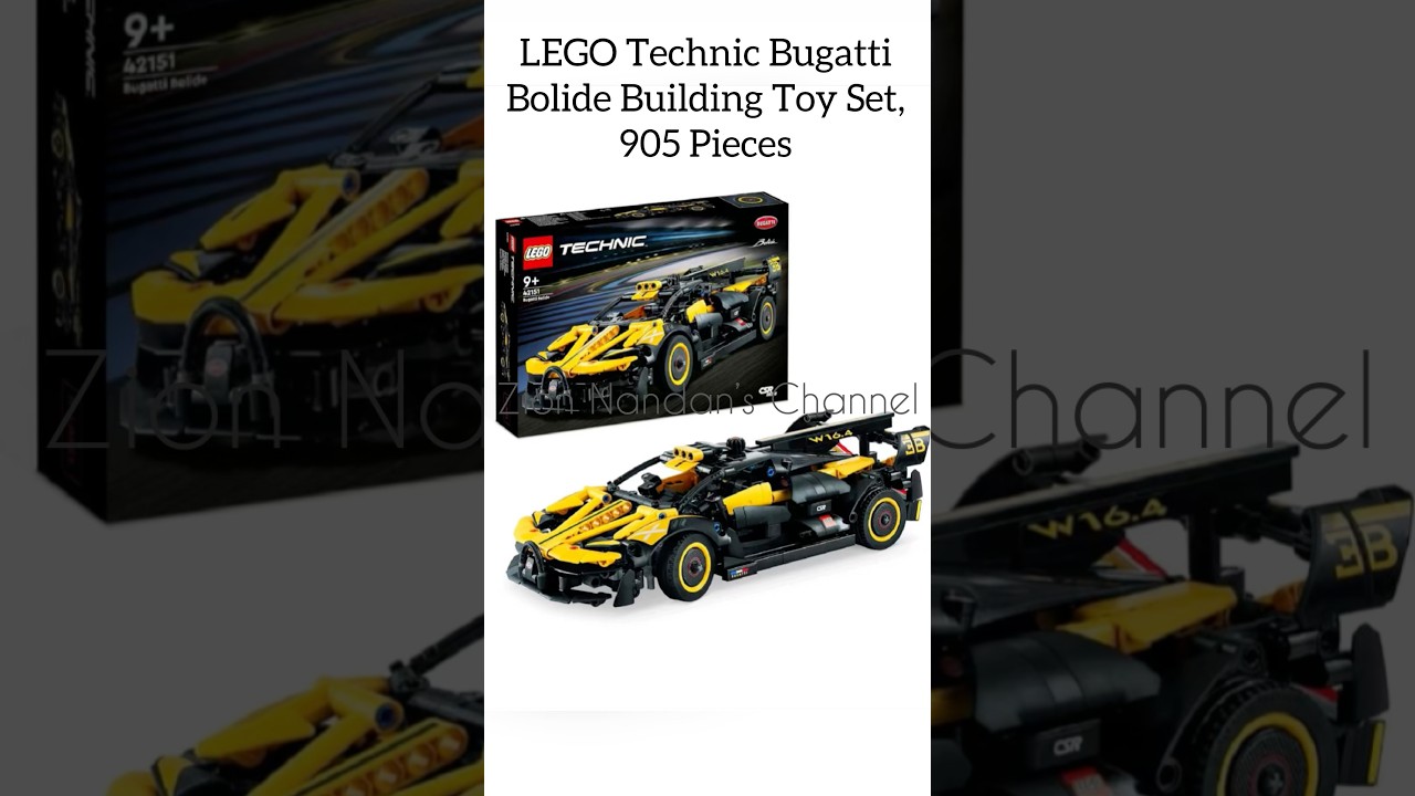 LEGO Technic Bugatti Bolide Building Toy Set, 905 Pieces