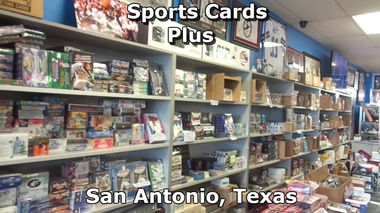Sports Cards Plus San Antonio, Texas Hobby Shop Tour - YouTube