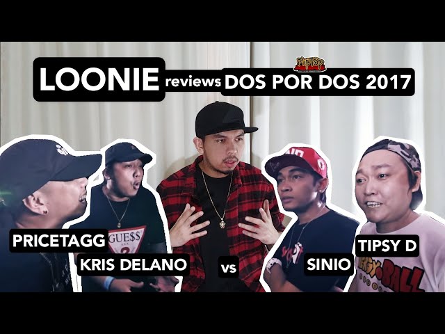 LOONIE | BREAK IT DOWN: Rap Battle Review E72 | DPD 2017: PRICETAGG & KRIS DELANO vs SINIO & TIPSY D class=