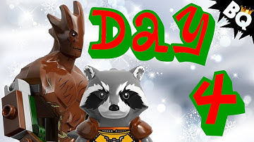 Custom LEGO Super Heroes 2014 Advent Calendar Day 4 Unboxing - BrickQueen