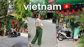 korea to vietnam 🇰🇷🇻🇳 danang, local food, aesthetic neighborhoods, culture shock 🛵 travel vlog