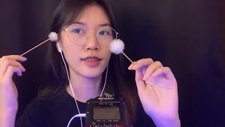 ASMR Ear Cleaning / Fluffy Ear Pick แคะหูก่อนนอน