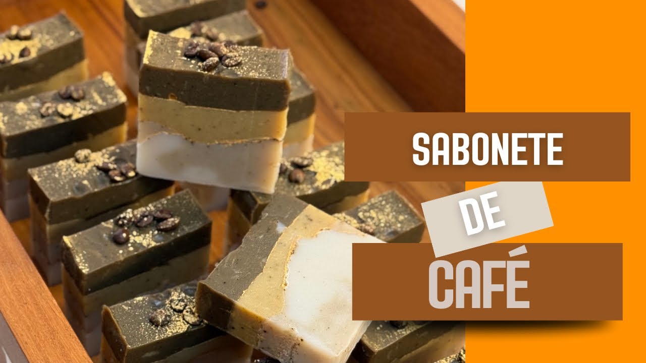 Sabonete esfoliante de café