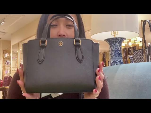 Tory Burch Emerson Small Zip Tote Satchel Shoulder Bag Col# Kit Royale