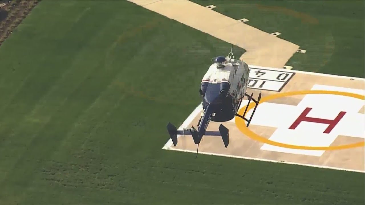 Medical helicopter making practice runs at new SLU Hospital