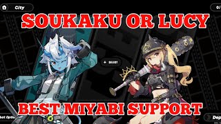 Best Support For Miyabi, Soukaku Vs Lucy Which One Is The Best F2P Support For Hoshimi Miyabi