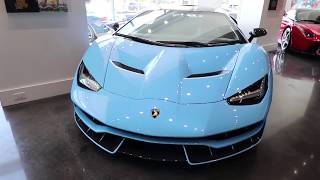 Found the Blu Cepheus Lamborghini Centenario from Hawaii!