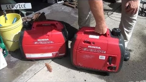 Twins! 2 HONDA EU2000i GENERATOR. Won