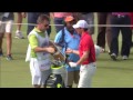 Rory McIlroy Hits a "Beautiful Golf Shot" and has a Look at Eagle | 2014 PGA Grand Slam of Golf