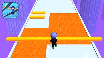 New Satisfying Mobile Game Roof Rails Top Free Gameplay Walkthrough All Levels Big Update Max Skills