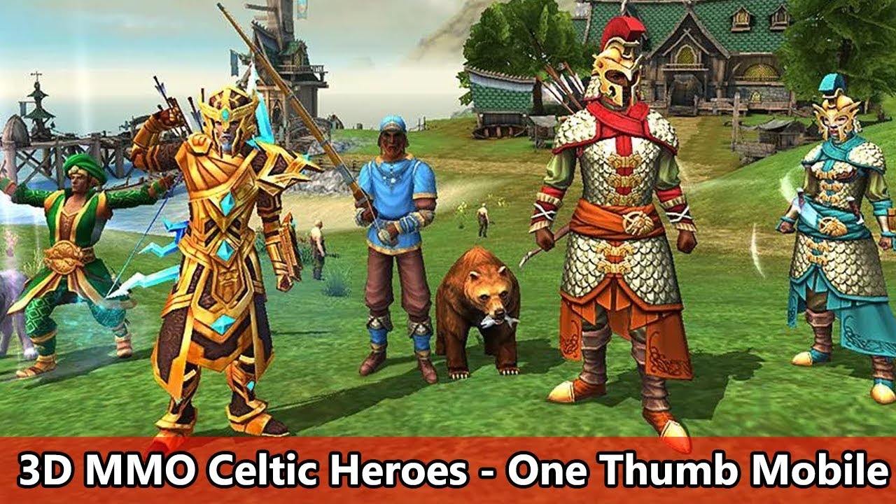 3D MMO Celtic Heroes - One Thumb Mobile
