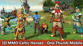 3D MMO Celtic Heroes - One Thumb Mobile screenshot 5