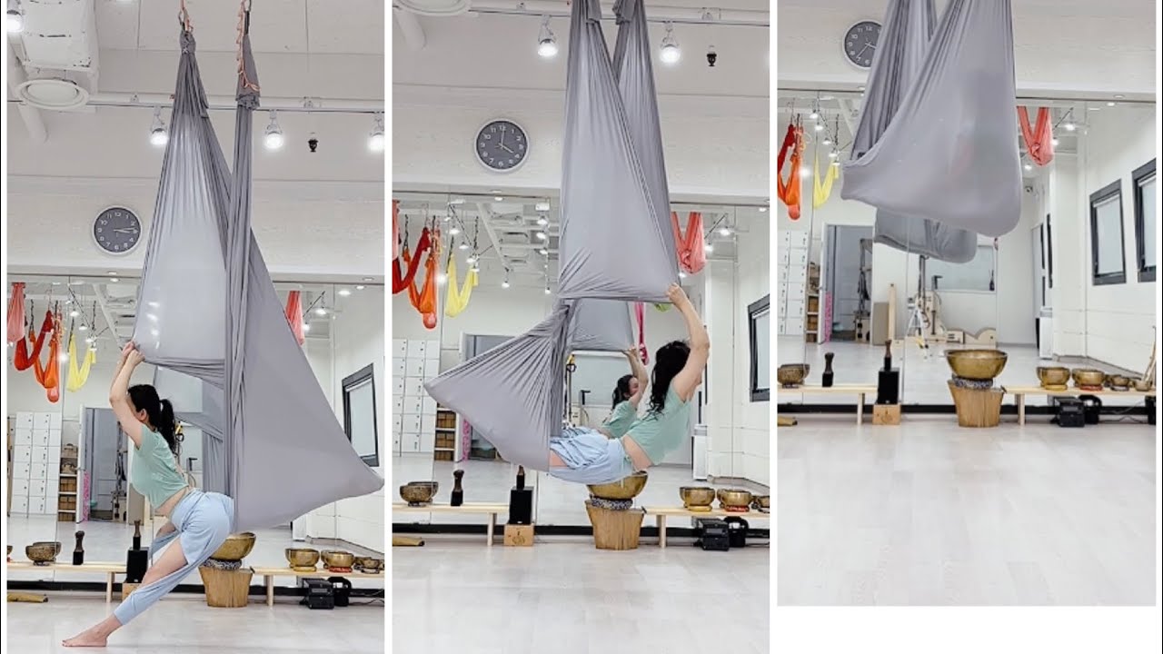 🌟초보 키즈플라잉요가 진행하는 선생님들을 위한 시퀀스 설명영상🌟[요가하랑]