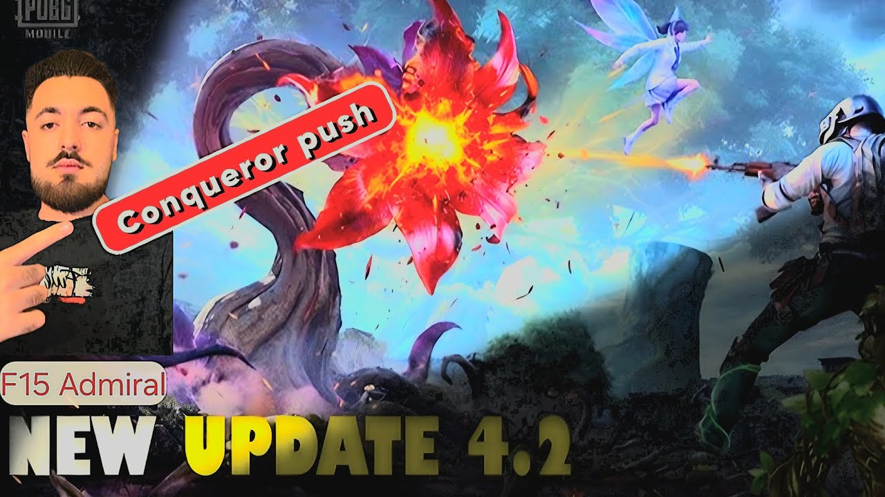 🥸 Crow 1 Conqueror Push | PUBG Mobile 4.2 Update | S25 Ultra 🔥