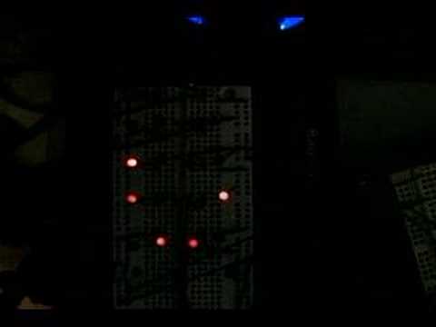 5x4 LED Matrix Charlieplexing wtih Basic Stamp 2 (bs2)
