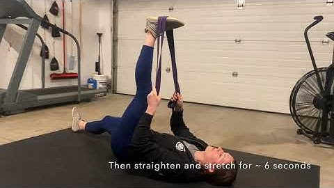Dynamic Banded Hamstring Stretch