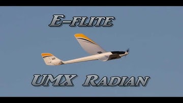 UMX Radian by E-flite review Video