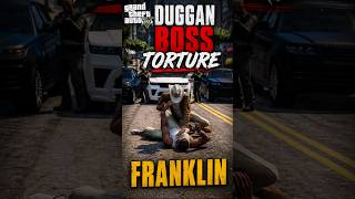 GTA V : Duggan Boss Torture Franklin 😱 #shorts #gtav #gta5 @VRWarghade8119
