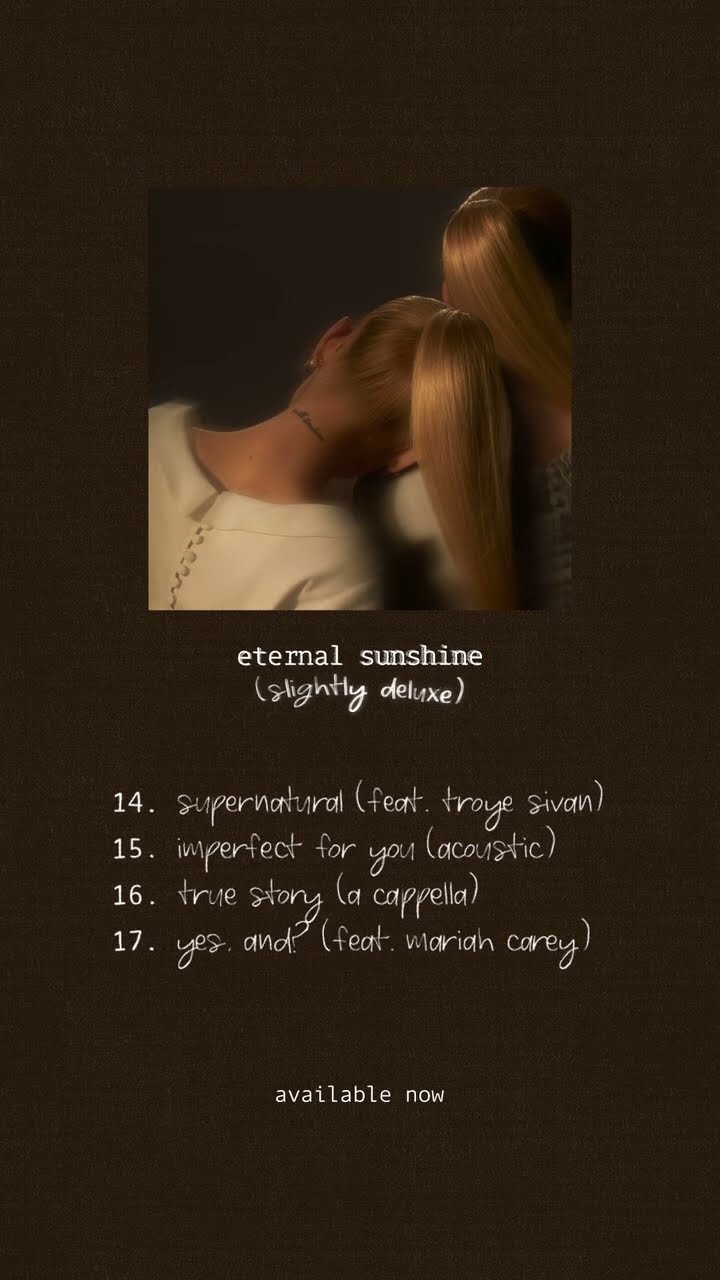 eternal sunshine˚ ·ꕤ slightly deluxe ｡˚❀available everywhere now