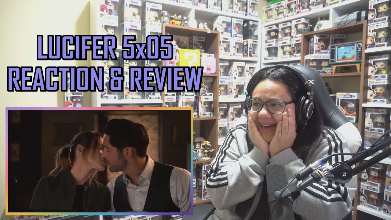 Lucifer 5x05 РЕАКЦИЯ И ОБЗОР "Детектив Аменадиэль" S05E05 I JuliDG