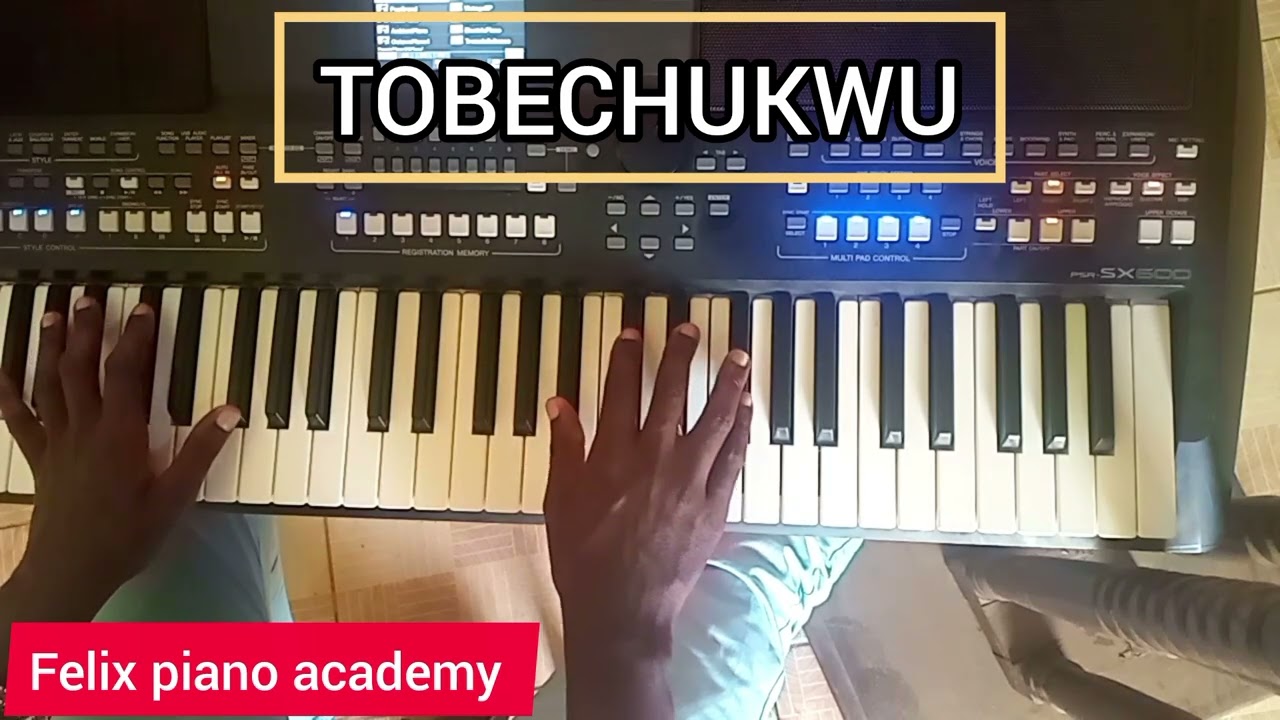 TOBECHUKWU Piano Tutorial | Easy Step-by-Step Guide