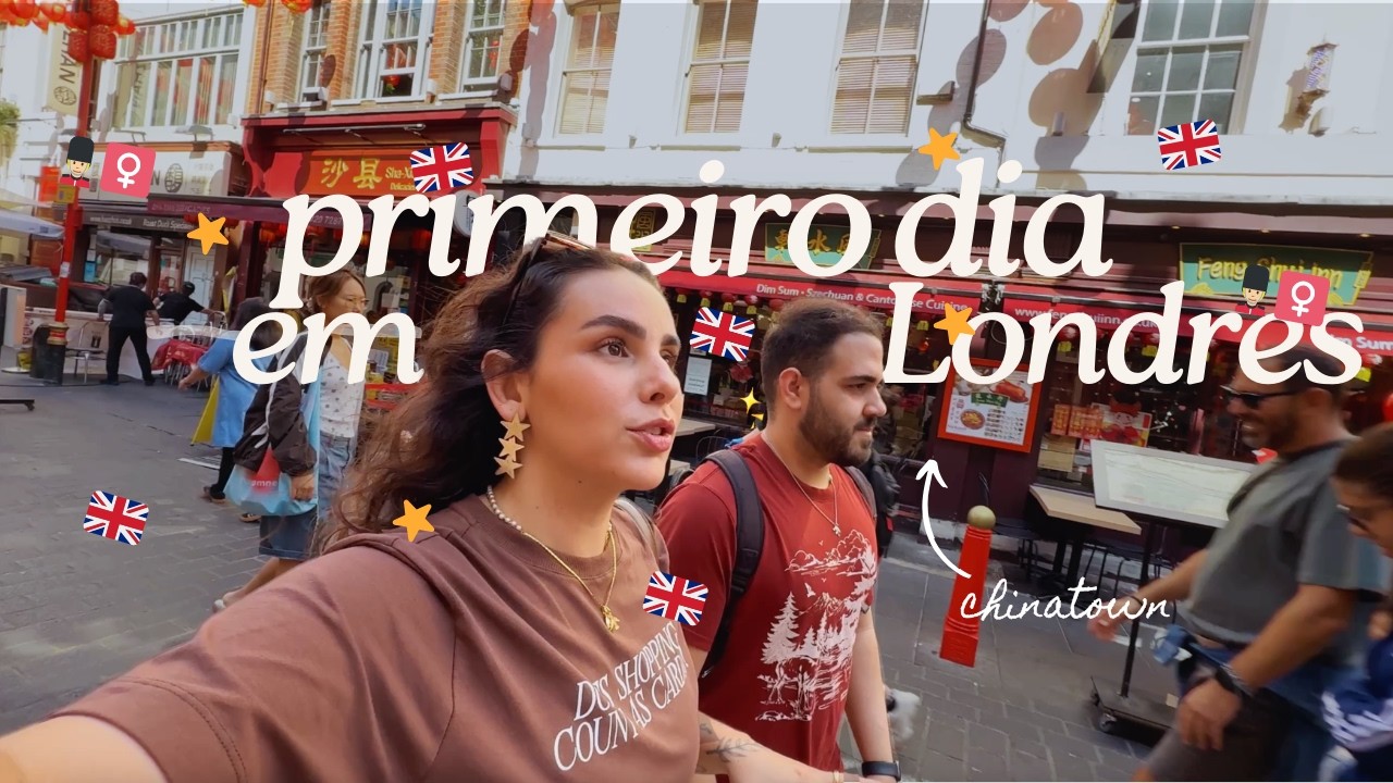 Primeiro dia em LONDRES 🇬🇧 | Chinatown, Borough Market, Tower Bridge e comidas que me destruíram 🌶️😂