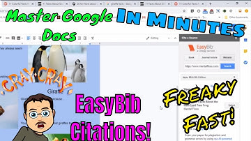 Cite works in a Snap with EasyBib | Master Google Docs in Minutes!