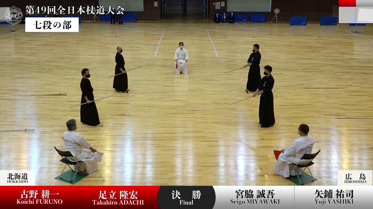 K.FURUNO・T.ADACHI(HOKKAIDO) 0 - 3 S.MIYAWAKI・Y.YASHIKI(HIROSHIMA