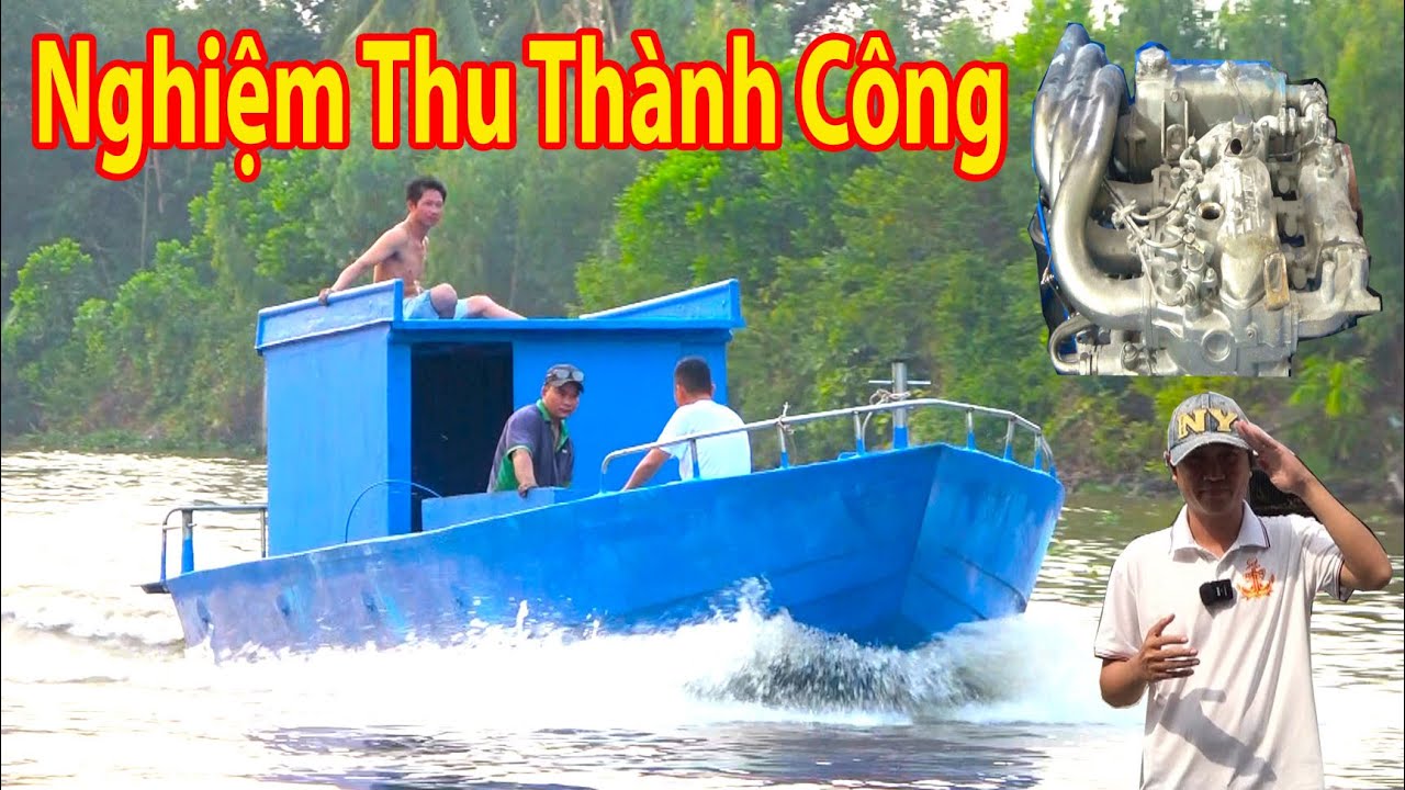 Chạy Nghiệm Thu Cano Nghề Câu Mực || Thành Công Ngoài Mong Đợi